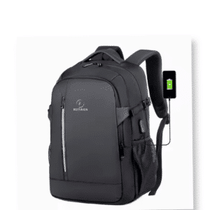 Mochila de colores impermeable con puerto de carga USB